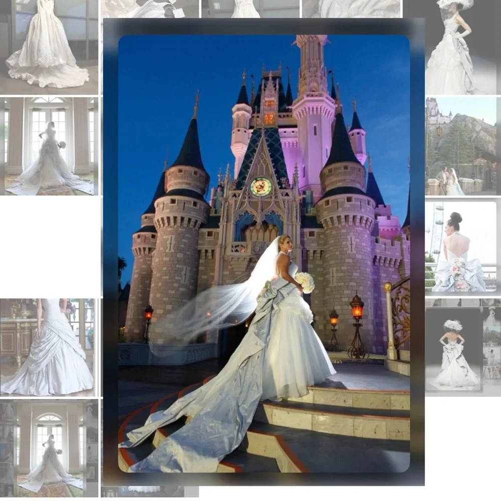 Ian Stuart Bluebird Azure Wedding Gown from the Killer Queen Collection - Picture 3 of 12